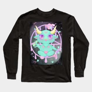 Menhera Baphomet Long Sleeve T-Shirt